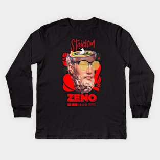 Zeno Of Closium Kids Long Sleeve T-Shirt